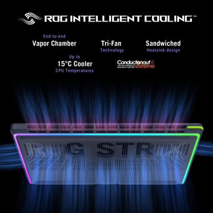 ASUS ROG Strix G16, Intel Core Ultra 9 275HX, Gaming Laptop(RTX 5060-8GB/115W TGP/16GB/1TB /2.5K QHD+/16"/240Hz/90WHrs/Windows 11/M365 Basic (1Year)*/Office Home 2024/Eclipse Gray/) G615LM-S5128WS 