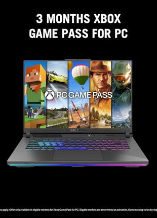ASUS ROG Strix G16,Samrtchoice, AMD Ryzen 9 8940HX, Gaming Laptop(RTX 5050-8GB/16GB RAM/1TB SSD/FHD+/16"/165Hz/90Whr/Windows 11/M365 Basic (1Year)*/Office Home 2024/Eclipse Gray/2.5 Kg) G614PH-RV033WS 