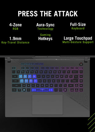 ASUS ROG Strix G16,Samrtchoice, AMD Ryzen 9 8940HX, Gaming Laptop(RTX 5050-8GB/16GB RAM/1TB SSD/FHD+/16"/165Hz/90Whr/Windows 11/M365 Basic (1Year)*/Office Home 2024/Eclipse Gray/2.5 Kg) G614PH-RV033WS 