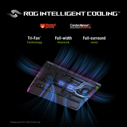 ASUS ROG Strix G16,Samrtchoice, AMD Ryzen 9 8940HX, Gaming Laptop(RTX 5050-8GB/16GB RAM/1TB SSD/FHD+/16"/165Hz/90Whr/Windows 11/M365 Basic (1Year)*/Office Home 2024/Eclipse Gray/2.5 Kg) G614PH-RV033WS 