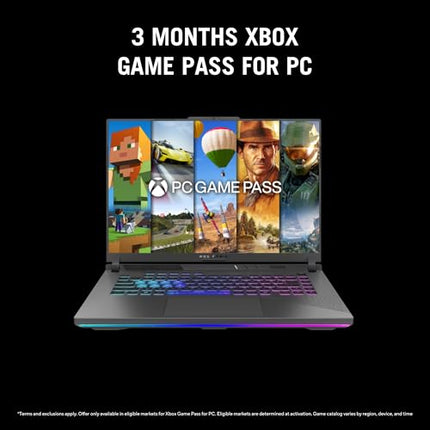 ASUS ROG Strix G16,Samrtchoice, AMD Ryzen 9 8940HX, Gaming Laptop(RTX 5050-8GB/16GB RAM/1TB SSD/FHD+/16"/165Hz/90Whr/Windows 11/M365 Basic (1Year)*/Office Home 2024/Eclipse Gray/2.5 Kg) G614PH-RV033WS 