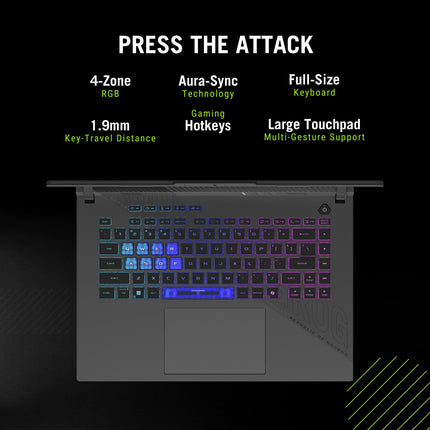 ASUS ROG Strix G16,Samrtchoice, AMD Ryzen 9 8940HX, Gaming Laptop(RTX 5050-8GB/16GB RAM/1TB SSD/FHD+/16"/165Hz/90Whr/Windows 11/M365 Basic (1Year)*/Office Home 2024/Eclipse Gray/2.5 Kg) G614PH-RV033WS 