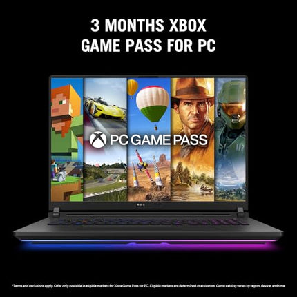 ASUS ROG Strix SCAR 18,Intel Core Ultra 9 275HX Gaming Laptop(NVIDIA RTX 5090-24GB/175W TGP/64GB/2TB/2.5K QHD+/18"/240Hz/Windows 11/M365 Basic(1Year)*/Office Home 2024/Off Black/3.30 Kg)G835LX-SA187WS 