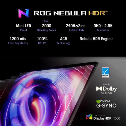 ASUS ROG Strix SCAR 18,Intel Core Ultra 9 275HX Gaming Laptop(NVIDIA RTX 5090-24GB/175W TGP/64GB/2TB/2.5K QHD+/18"/240Hz/Windows 11/M365 Basic(1Year)*/Office Home 2024/Off Black/3.30 Kg)G835LX-SA187WS 