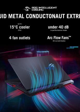 Asus Rog Strix Scar 15 (2022) 15.6 Inches 2K Wqhd 240Hz/3Ms Intel Core I9-12900H 12Th Gen Rtx 3070 Ti 8Gb Graphics, Gaming Laptop (32Gb/1Tb Ssd/Windows 11 Home/Office 2021/Black/2.3 Kg) G533Zw-Ln136Ws 