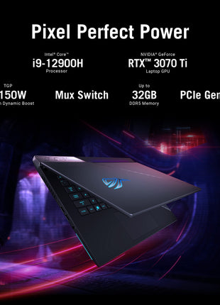 Asus Rog Strix Scar 15 (2022) 15.6 Inches 2K Wqhd 240Hz/3Ms Intel Core I9-12900H 12Th Gen Rtx 3070 Ti 8Gb Graphics, Gaming Laptop (32Gb/1Tb Ssd/Windows 11 Home/Office 2021/Black/2.3 Kg) G533Zw-Ln136Ws 