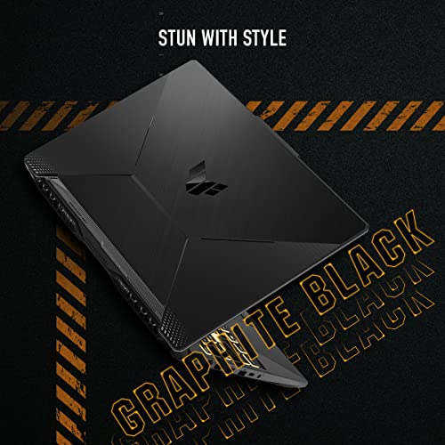 ASUS TUF Gaming A15, AMD Ryzen 7 7435Hs, 15.6-Inch, FHD 144Hz, Gaming Laptop (16GB RAM/512GB SSD/NVIDIA Geforce RTX 3050/Windows 11/48WHR/Graphite Black/2.3 Kg), FA506NCR-HN054W 