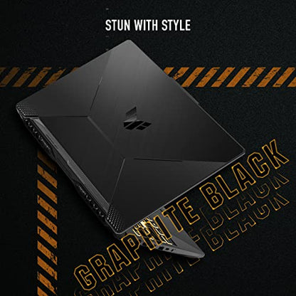 ASUS TUF Gaming A15, AMD Ryzen 7 7435Hs, 15.6-Inch, FHD 144Hz, Gaming Laptop (16GB RAM/512GB SSD/NVIDIA Geforce RTX 3050/Windows 11/48WHR/Graphite Black/2.3 Kg), FA506NCR-HN054W 