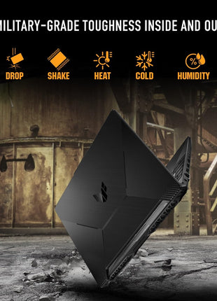 ASUS TUF Gaming A15, AMD Ryzen 7 7435Hs, 15.6-Inch, FHD 144Hz, Gaming Laptop (16GB RAM/512GB SSD/NVIDIA Geforce RTX 3050/Windows 11/48WHR/Graphite Black/2.3 Kg), FA506NCR-HN054W 