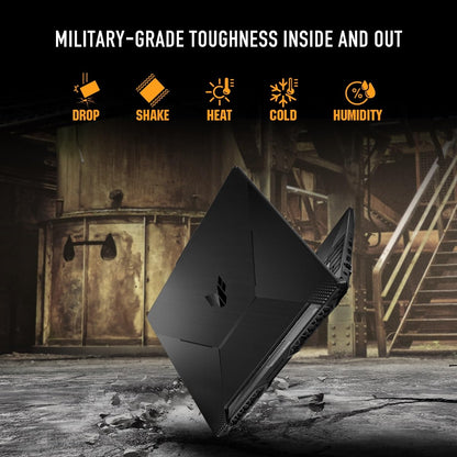 ASUS TUF Gaming A15, AMD Ryzen 7 7435Hs, 15.6-Inch, FHD 144Hz, Gaming Laptop (16GB RAM/512GB SSD/NVIDIA Geforce RTX 3050/Windows 11/48WHR/Graphite Black/2.3 Kg), FA506NCR-HN054W 