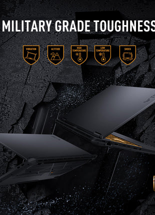ASUS TUF F16, 14th Gen, Smartchoice,Intel Core i7 14650HX, Gaming Laptop(RTX 5060-8GB/16GB/1TB /FHD+/16"/165Hz/90WHrs/Windows 11/M365 Basic (1Year)*/Office 2024/Jaeger Gray/2.2 Kg) FX608JMR-RV049WS 