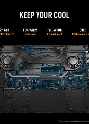 ASUS TUF F16, 14th Gen, Smartchoice,Intel Core i7 14650HX, Gaming Laptop(RTX 5060-8GB/16GB/1TB /FHD+/16"/165Hz/90WHrs/Windows 11/M365 Basic (1Year)*/Office 2024/Jaeger Gray/2.2 Kg) FX608JMR-RV049WS 