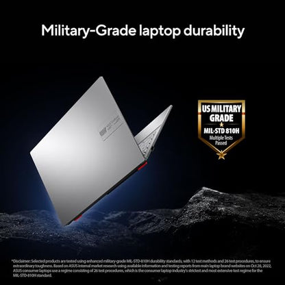 ASUS Vivobook Go 14, AMD Ryzen 3 7320U, Thin and Light Laptop, 14" (35.56 cm) FHD, (8 GB RAM/512GB SSD/Windows 11/Office 2021/42WHr /Silver/1.38 kg), E1404FA-NK321WS 