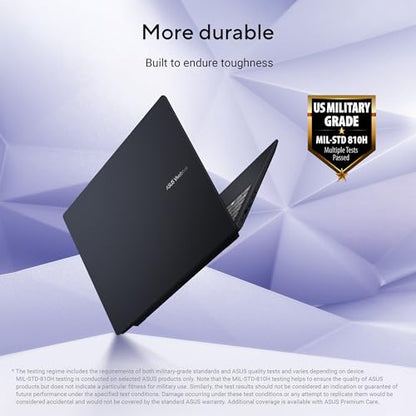 ASUS Vivobook 16, Snapdragon X, 16GB RAM, 512GB SSD, FHD+ 16", Windows 11, Office Home 2024, Quiet Blue, 1.88kg, X1607QA-MB049WS, Qualcomm Adreno iGPU, 45TOPS, M365 Basic (1Year)* Laptop 