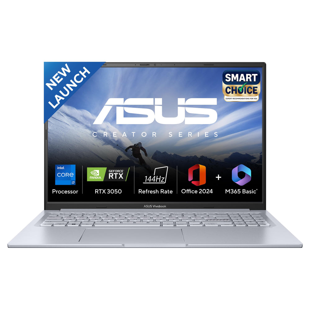 ASUS Vivobook 16X I7 13620H RTX 3050 16GB RAM 512GB SSD Cool Silver