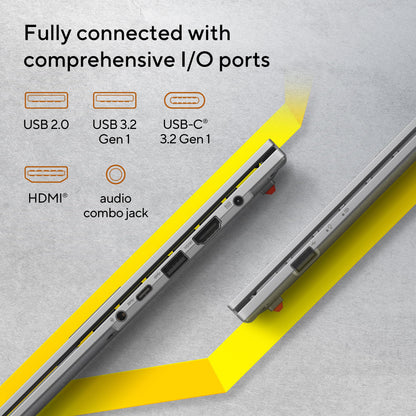 ASUS Vivobook Go 14 (2023), AMD Ryzen 5 7520U, 14-inch (35.56 cm) FHD, Thin & Light Laptop (8GB/512GB SSD/Windows 11/Office 2021/Alexa Built-in/Silver/1.38 kg), E1404FA-NK521WS 