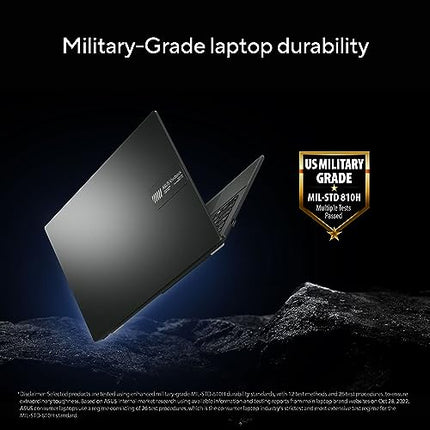 ASUS Vivobook Go 14, Thin and Light Laptop, AMD Ryzen 3 7320U, 14" (35.56 cm) FHD, (8 GB RAM/512GB SSD/Windows 11/Office 2021/42WHr /Black/1.38 kg), E1404FA-NK325WS 