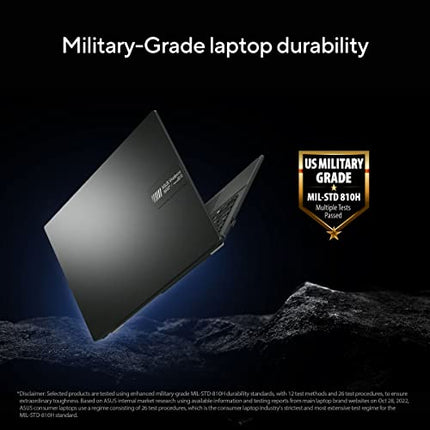 ASUS Vivobook Go 15 (2023), AMD Ryzen 5 7520U, 15.6" (39.62 cm) FHD, Thin & Light Laptop (16GB/512GB SSD/Windows 11/Office 2021/Alexa Built-in/Mixed Black/1.63 kg), E1504FA-NJ542WS 