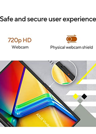 ASUS Vivobook Go 15 (2023), AMD Ryzen 5 7520U, 15.6" (39.62 cm) FHD, Thin & Light Laptop (16GB/512GB SSD/Windows 11/Office 2021/Alexa Built-in/Mixed Black/1.63 kg), E1504FA-NJ542WS 