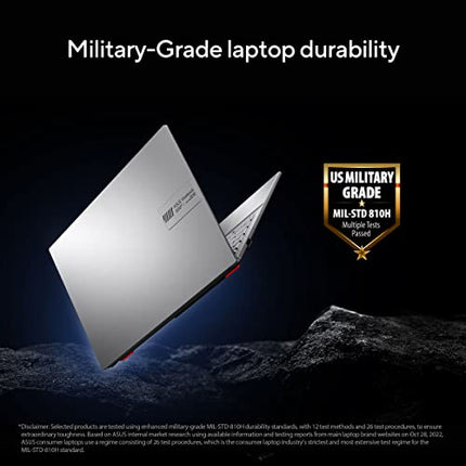 ASUS Vivobook Go 15, AMD Ryzen 5 7520U Thin & Light Laptop(AMD Radeon iGPU/16GB RAM/512GB SSD/FHD/15.6"/60Hz/Windows 11/M365 Basic (1Year)*/Office Home 2024/Cool Silver/1.63 Kg) E1504FA-NJ5541WS 