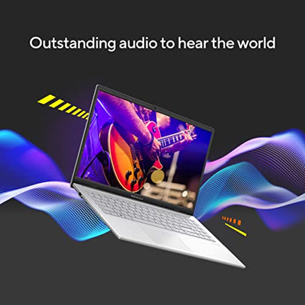 ASUS Vivobook Go 15, AMD Ryzen 5 7520U Thin & Light Laptop(AMD Radeon iGPU/16GB RAM/512GB SSD/FHD/15.6"/60Hz/Windows 11/M365 Basic (1Year)*/Office Home 2024/Cool Silver/1.63 Kg) E1504FA-NJ5541WS 