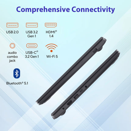 ASUS Vivobook Go 15, Intel Celeron N4500, 15.6"(39.62cm) FHD 16:9 60 Hz, Thin & Light Laptop (8GB RAM/512 SSD/Intel HD Graphics/Win 11/Office 2021/Fingerprint Sensor/Star Black/1.57 Kg),E510KA-EJ011WS 