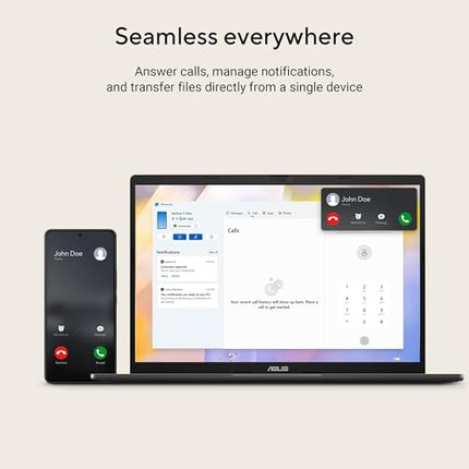 ASUS Vivobook S14, Smartchoice,AMD Ryzen AI 5 330, 16GB RAM, 512GB SSD, FHD+ 14", Win11, Office 2024,M365 Basic (1Year),Matte Gray,1.4Kg, M3407KA-SF044WS, 50 Tops, Metallic Design Laptop,Copilot AI PC 