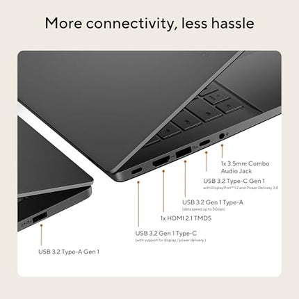 ASUS Vivobook S14, Smartchoice,AMD Ryzen AI 5 330, 16GB RAM, 512GB SSD, FHD+ 14", Win11, Office 2024,M365 Basic (1Year),Matte Gray,1.4Kg, M3407KA-SF044WS, 50 Tops, Metallic Design Laptop,Copilot AI PC 