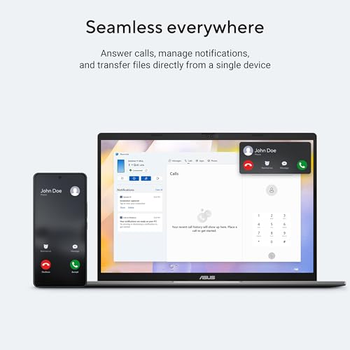 ASUS Vivobook S14, Intel Core Ultra 5 225H, Metallic Design Laptop (Intel iGPU/16GB RAM/512GB SSD/FHD+/14"/60Hz/Windows 11/M365 Basic (1Year)*/Office Home 2024/Matte Gray/1.4 Kg) S3407CA-LY057WS 