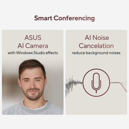 ASUS Zenbook 14, Smartchoice,AMD Ryzen AI 5 340, AI PC(AMD Radeon Graphics/16GB RAM/512GB SSD/3K OLED/14/120Hz/Windows 11/M365 Basic (1Year)*/Office Home 2024/Jade Black/1.2 Kg) UM3406KA-PP240WS 