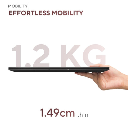 ASUS Zenbook 14, Smartchoice,AMD Ryzen AI 5 340, AI PC(AMD Radeon Graphics/16GB RAM/512GB SSD/3K OLED/14/120Hz/Windows 11/M365 Basic (1Year)*/Office Home 2024/Jade Black/1.2 Kg) UM3406KA-PP240WS 