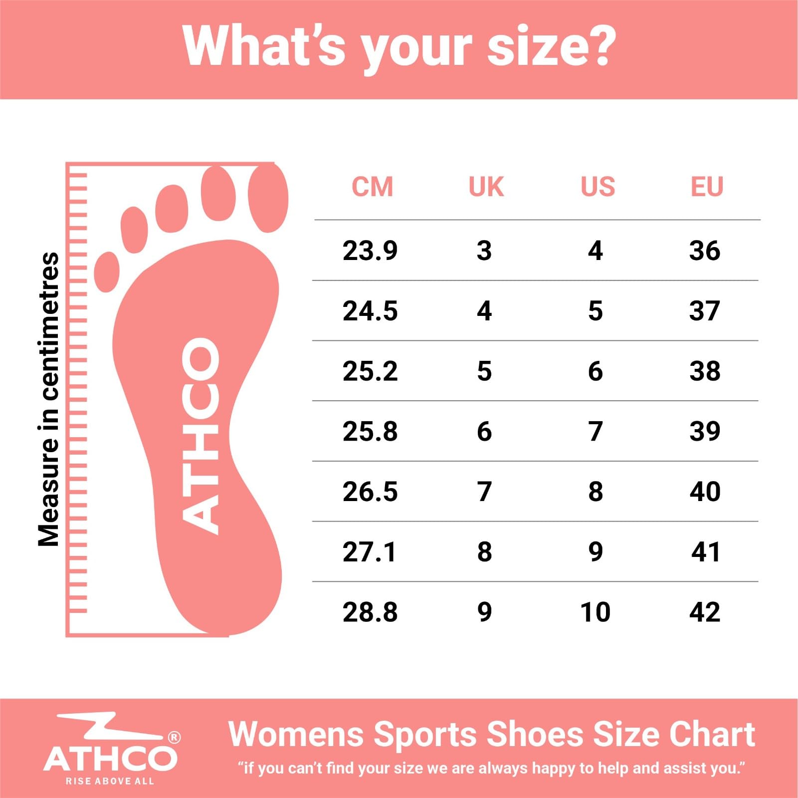 ATHCO Women's Wonder Pink Running Shoes Memory Foam Cushioning Soft Insole UK 
