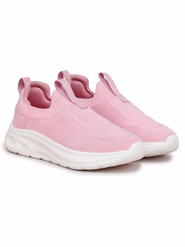 ATHCO Women's Wonder Pink Running Shoes Memory Foam Cushioning Soft Insole UK 