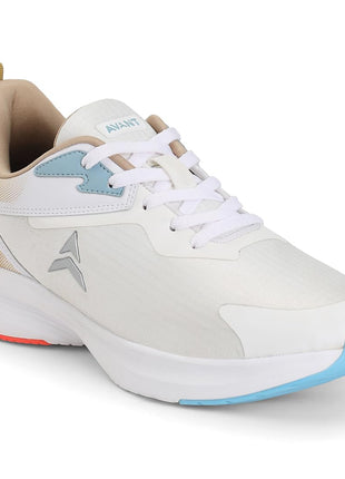 AVANT Men's Delux Running Shoes (AVMSH167CL01UK10_White) 