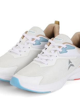 AVANT Men's Delux Running Shoes (AVMSH167CL01UK10_White) 