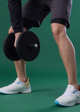 AVANT Men's Delux Running Shoes (AVMSH167CL01UK10_White) 