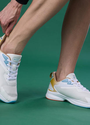 AVANT Men's Delux Running Shoes (AVMSH167CL01UK10_White) 