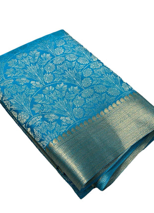 AYYAPPASILK Luxurious Brocade Semi Mysore Silk Saree Elegant Ethnic Wear with Blouse Piece Soft, Comfortable Fabric for Special Occasions 