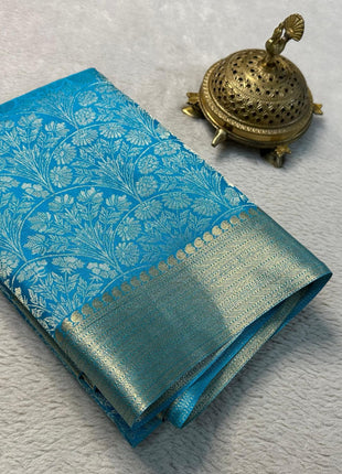 AYYAPPASILK Luxurious Brocade Semi Mysore Silk Saree Elegant Ethnic Wear with Blouse Piece Soft, Comfortable Fabric for Special Occasions 
