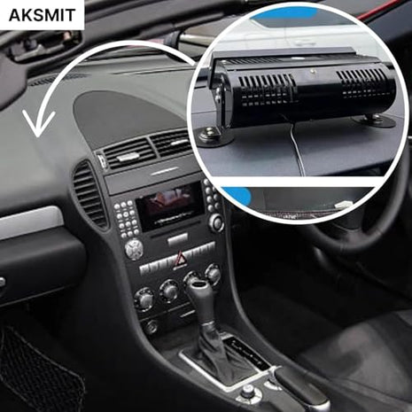 Accedre Jet Air Car A/C Air Circulating Roof Fan Unit 