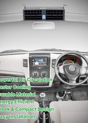 Accedre Jet Air Car A/C Air Circulating Roof Fan Unit 