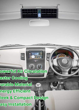Accedre Jet Air Car A/C Air Circulating Roof Fan Unit 