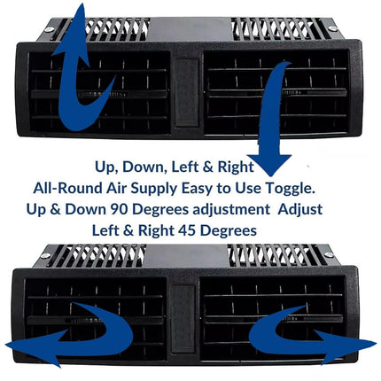 Accedre Jet Air Car A/C Air Circulating Roof Fan Unit 