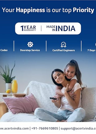 Acer 109 cm (43 inches) Super Series 4K Ultra HD Smart QLED Google TV AR43QDXGU2875AT (Black) 