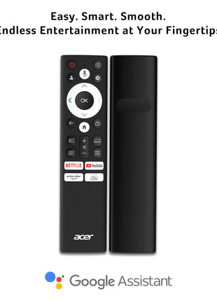 Acer 109 cm (43 inches) Super Series 4K Ultra HD Smart QLED Google TV AR43QDXGU2875AT (Black) 