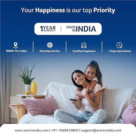 Acer 126 cm (50 inches) Super Series 4K Ultra HD Smart QLED Google TV AR50QDXGU2875AT (Black) 