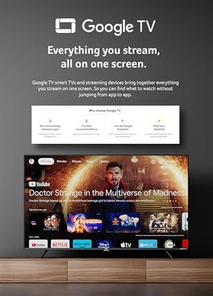 Acer 126 cm (50 inches) Super Series 4K Ultra HD Smart QLED Google TV AR50QDXGU2875AT (Black) 