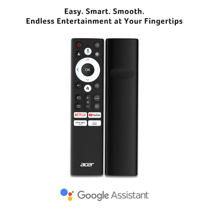 Acer 139 cm (55 inches) Super Series 4K Ultra HD Smart QLED Google TV AR55QDXGU2875AT (Black) 