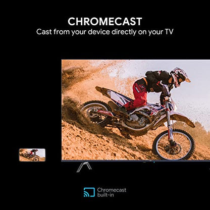 Acer 139 cm (55 inches) W Series 4K Ultra HD QLED Smart Android TV AR55AR2851QD (Metallic Grey) 