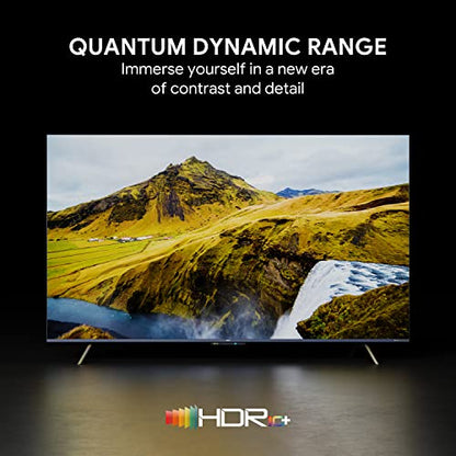 Acer 139 cm (55 inches) W Series 4K Ultra HD QLED Smart Android TV AR55AR2851QD (Metallic Grey) 